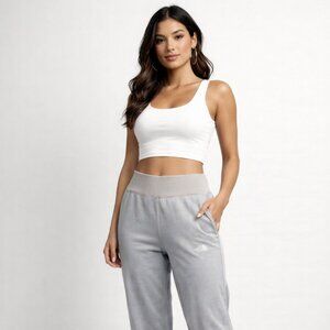 Grey Women's North Face Joggers Size L